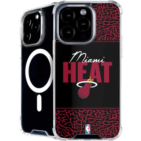 NBA Miami Heat Elephant Print iPhone 16 Pro MagSafe Case
